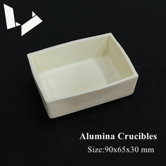 Alumina (Al₂O₃) Sintering Tray - Rectangular - for Dental Lab Sintering Furnace