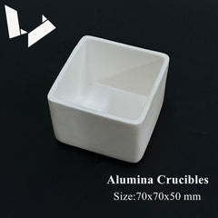Alumina (Al₂O₃) Sintering Tray - Rectangular - for Dental Lab Sintering Furnace