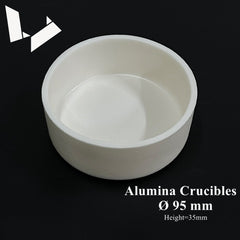 Alumina (Al₂O₃) Sintering Tray - Φ100 Φ95 Φ90mm Round - for Dental Lab Sintering Furnace