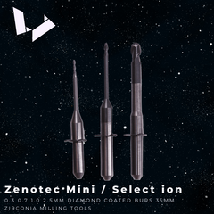 Diamond Coated Milling Burs——Wieland(Zenotec Mini / Select ion)Milling Machine
