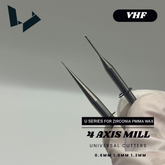 35mm Universal Cutters - VHF 4Axis Milling Machine Compatible