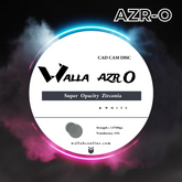 AZR O High Opacity Zirconia Disc - 98mm Open System