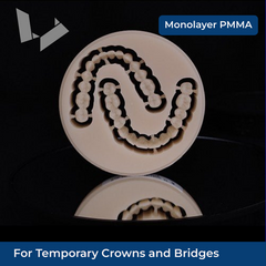 Monolayer PMMA Disc —— 98mm for Temporary Restorations