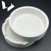 Zirconia (ZrO₂) Sintering Tray Φ95x28mm Crucibles for Dental Lab Sintering Oven