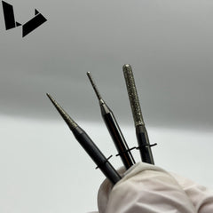 Radius Grinding Tool for Glass Ceramics (LiSi 2 ) and Composites - VHF Milling Machine Compatible