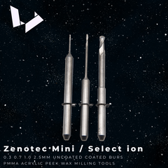 PMMA Milling Burs——Wieland(Zenotec Mini / Select ion)Milling Machine