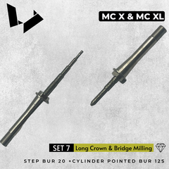 Long Crown & Bridge Milling Tools for CEREC MC X MC XL