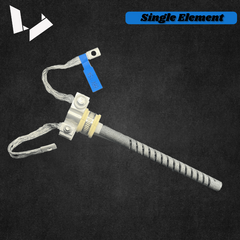Parts for Oven 178362 - Replacement Silicon Carbide Rods Heating Elements for Ceramill Therm 2