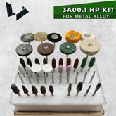 Dental Lab Polishing Kit for Metal Alloy HP Shank 3A00.1