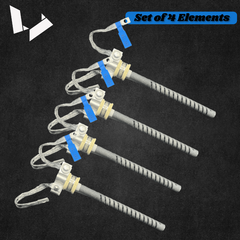 Parts for Oven 178362 - Replacement Silicon Carbide Rods Heating Elements for Ceramill Therm 2