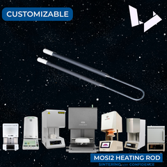 Customized Mosi2 Heating Elements Replacement for Dental Sintering Furnace