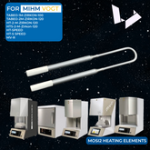 Parts for Oven - Mosi2 Heating Elements Replacement for MIHM-VOGT ZIRKON Sintering Furnace