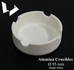 Alumina (Al₂O₃) Sintering Tray - Φ95 Φ90 Φ75mm Round Vented - for Dental Lab Sintering Furnace