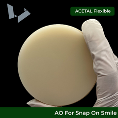 Acetal Disc AO (Bleach)- for Snap On Smile