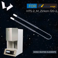 Parts for Oven - Mosi2 Heating Elements Replacement for MIHM-VOGT HTS-2/M/Zirkon-120 Sintering Furnace