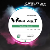 AZR T Preshaded Translucent Zirconia Disc - 98mm Open System