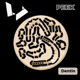 Dental PEEK Cad Cam Disc - Dentin