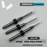 Diamond Coated Milling Burs — Up3D P52 P53 Milling Machine