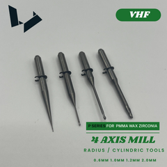 35mm Radius Cutter for Wax AND Plastic (PMMA) - VHF 4 Axis Milling Machine Compatible