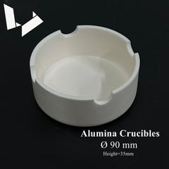 Alumina (Al₂O₃) Sintering Tray - Φ95 Φ90 Φ75mm Round Vented - for Dental Lab Sintering Furnace