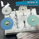 Grinding and Polishing Kit for Zirconia 3Z00.3