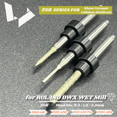 ZGB Series Fast Grinding Tool - Roland DWX-42W Series Wet Mills Compatible