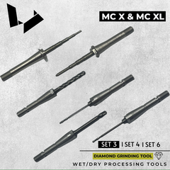 Wet & Dry Processing Tools for CEREC MC X MC XL