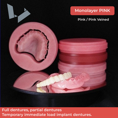 Pink Veind PMMA Disc —— Removable Denture Materials