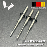 CVD Diamond Coated Milling Burs for Wieland(Zenotec Select Hybrid)Milling Machine