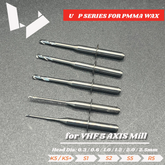 40mm Radius Cutter for Wax AND Plastic (PMMA) for VHF 5 Axis Milling Machine
