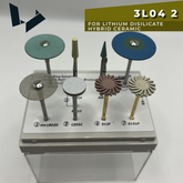 Grinding and Polishing Kit for Lithium Disilcate 3L04.2