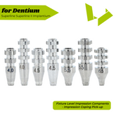 Ø4.0 Ø4.5 Ø5.5 Ø6.5 Impression Coping Pick-up - Fixture Level Impression Compnents for Dentium implant System