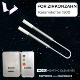 Mosi2 Heating Elements Replacement for Heating element for Keramikofen 1500 - ERAA0321