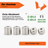 Ø4.0 Ø4.8 Ø5.0mm Healing Cap Octa Protect Cap Compatible with Osstem TS implant System