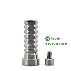 Multi Temporary Abutment (Ø4.0 Ø4.8 Ø5.0mm) Compatible with Ossetem