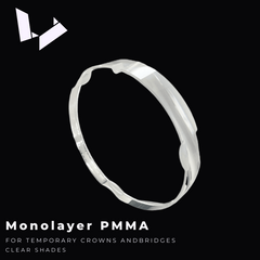 Clear PMMA Disc —— 98mm for medical thermoplastics