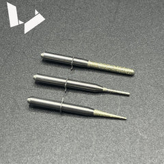 Radius Grinding Tool for Glass Ceramics (LiSi 2 ) and Composites - VHF Milling Machine Compatible