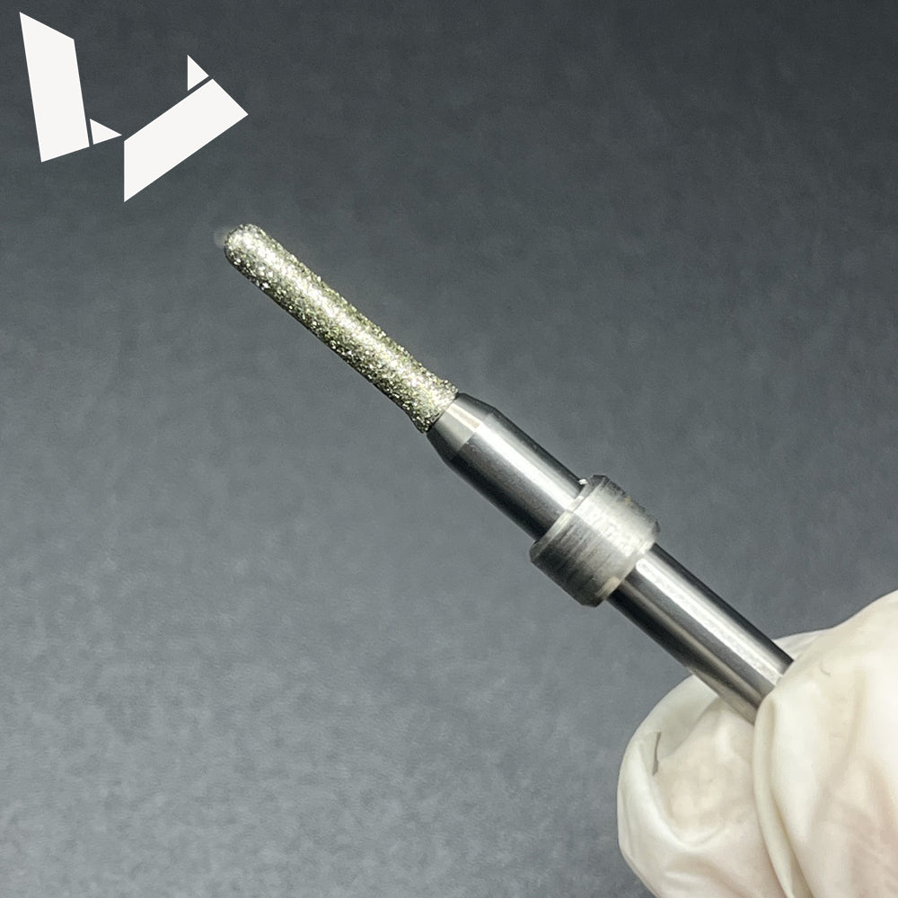 DG-52 DG-53 DG-54 DG-55 4mm Shaft Lithium Disilicate Grinding Tool with Stop Ring - Arum 300 Series Compatible