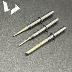 Radius Grinding Tool for Glass Ceramics (LiSi 2 ) and Composites - VHF Milling Machine Compatible