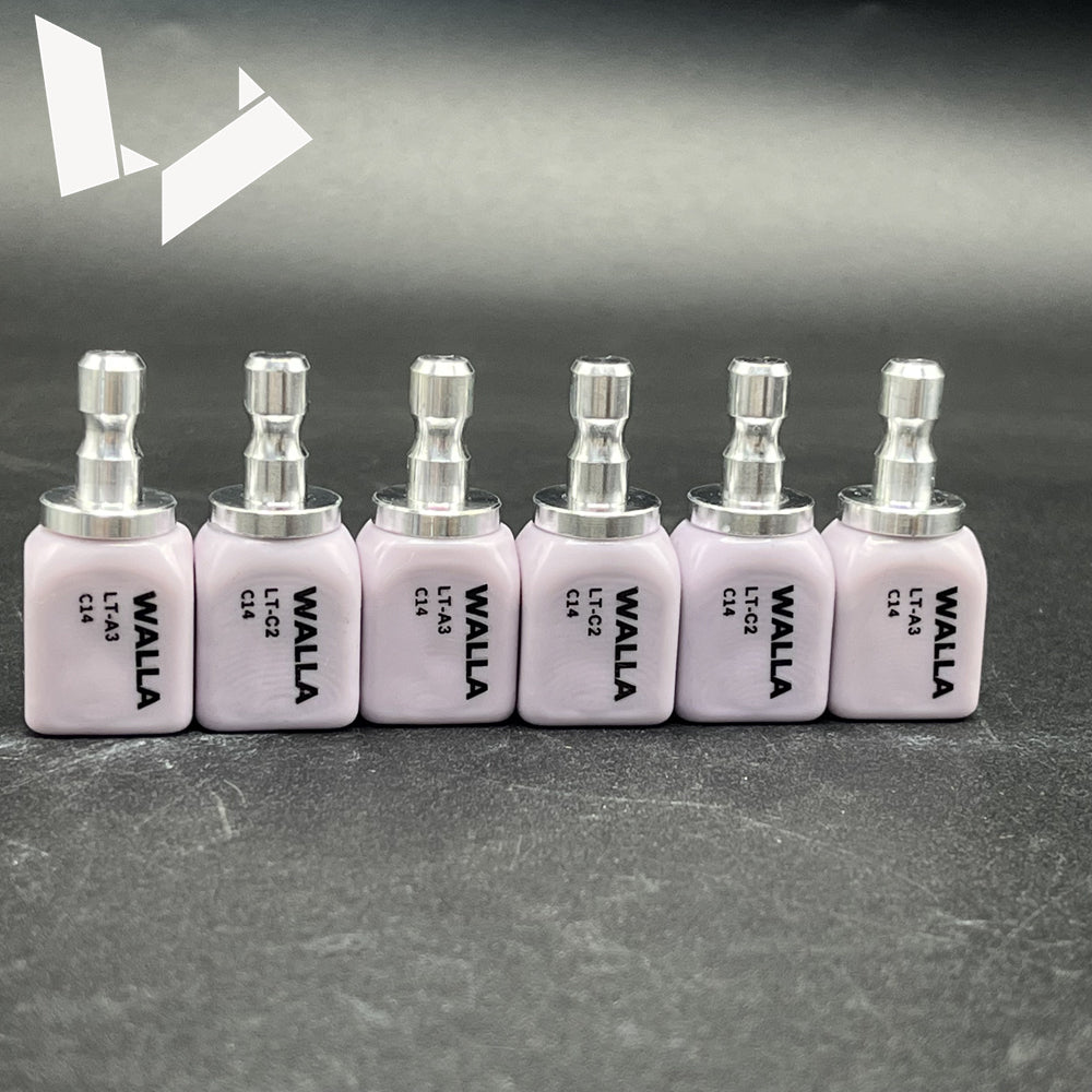 Lithium Disilicate Block - C14（5 pieces/pack）MT