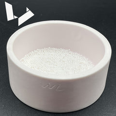 High-Alumina Dental Sintering Crucible –  Ø90X35mm Round Open