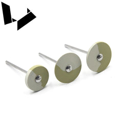 Twister Dental Zirconia Diamond Polishers | Multi-Layer Grinding Wheels for All Ceramics, Porcelain & Lithium Disilicate (Super Coarse / Medium / Fine)