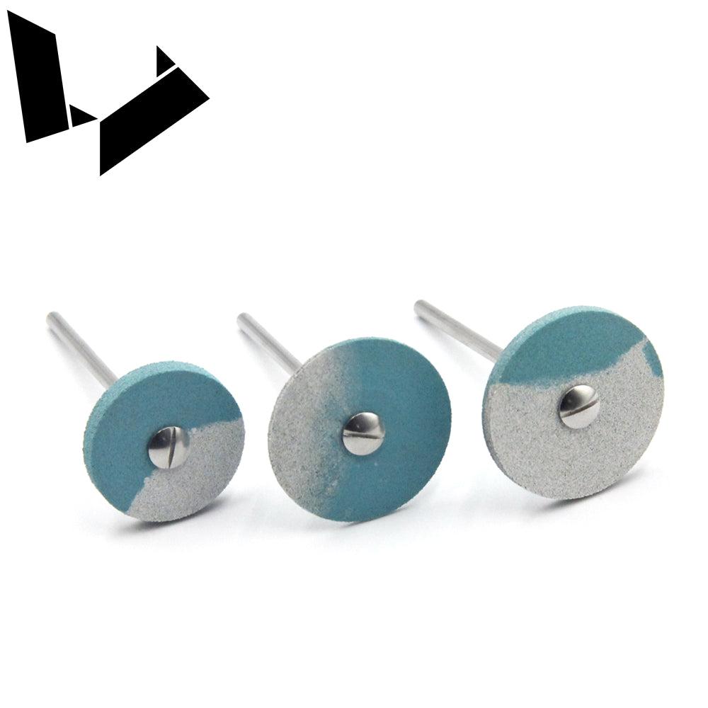 Twister Dental Zirconia Diamond Polishers | Multi-Layer Grinding Wheels for All Ceramics, Porcelain & Lithium Disilicate (Super Coarse / Medium / Fine)