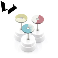 Twister Dental Zirconia Diamond Polishers | Multi-Layer Grinding Wheels for All Ceramics, Porcelain & Lithium Disilicate (Super Coarse / Medium / Fine)