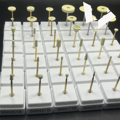 Ceramic Diamond Grinders for Occlusion Adjustment (SDH Series) - Fine Grit