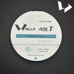 Disco de zirconio de alta translucidez AZR T de 95 mm para fresadora Zirkonzahn