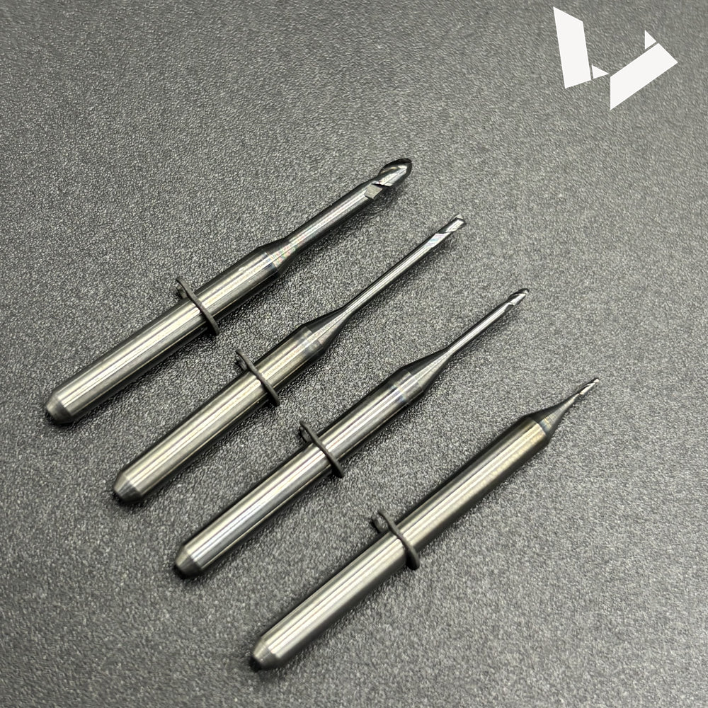 35mm Radius Cutter for NON-PRECIOUS ALLOYS (CoCr) & TITANIUM* - VHF 5 Axis Milling Machine Compatible