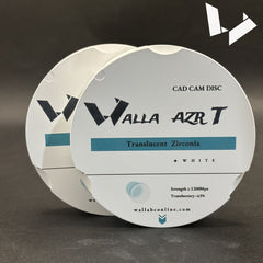 Disco de zirconio de alta translucidez AZR T de 95 mm para fresadora Zirkonzahn