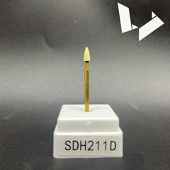 Ceramic Diamond Grinders for Occlusion Adjustment (SDH Series) - Fine Grit