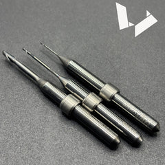 CVD Diamond Zirconia Milling Tool with Stop Ring (4mm) - Arum 300 Series Compatible